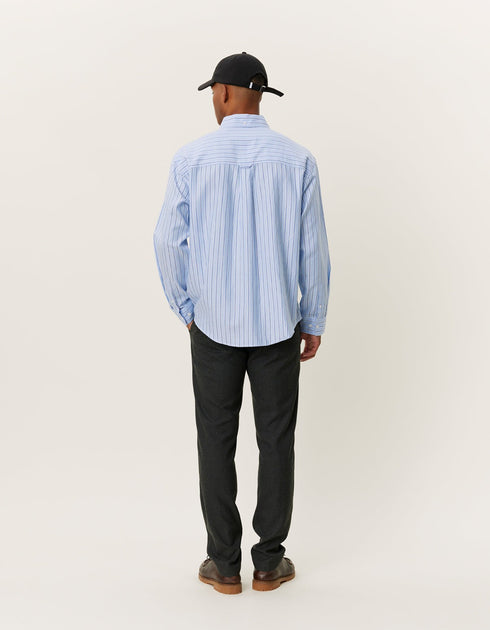 LES DEUX KOLTON HERRINGBONE SHIRT